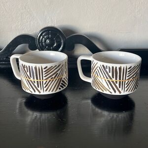 Starbucks 01/08 Origin Geography Coffee Mug Cup Brown 2014 New Bone China 12 Oz